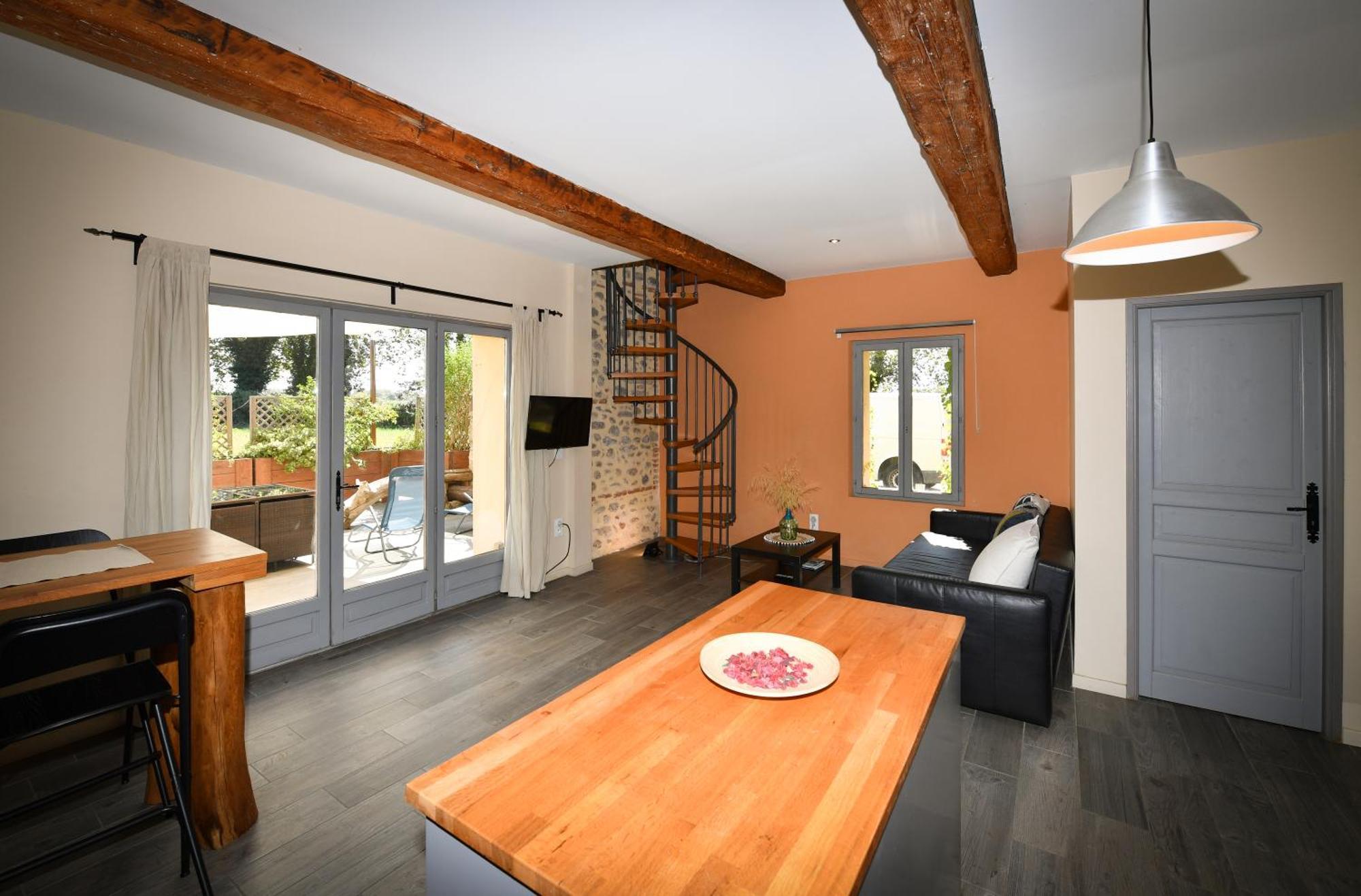 סן סיפריאן Les Appartements Du Mas Riols חדר תמונה